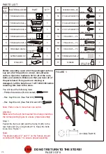 Preview for 3 page of Courtyard Creations TRS60GW Assembly Instructions Manual