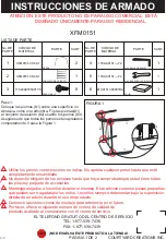 Предварительный просмотр 3 страницы Courtyard Creations XFM0151 Assembly Instructions