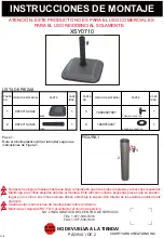 Предварительный просмотр 3 страницы Courtyard Creations XSY0710 Assembly Instructions