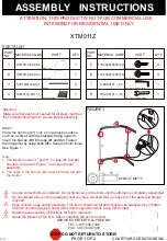 Предварительный просмотр 1 страницы Courtyard Creations XTM011Z Assembly Instructions