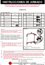 Предварительный просмотр 3 страницы Courtyard Creations XTM011Z Assembly Instructions