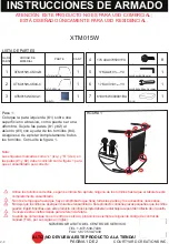 Preview for 3 page of Courtyard Creations XTM015W Assembly Instructions