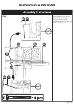 Предварительный просмотр 4 страницы Courtyard 5535 Product Instructions