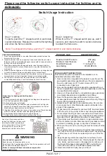 Preview for 7 page of Courtyard TCS46GL Assembly Instructions Manual