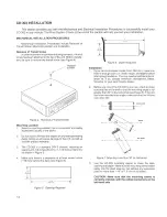 Предварительный просмотр 14 страницы Coustic CD-303 Operation And Installation Manual