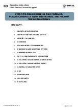 Preview for 2 page of coval CVGL Series Operating Instructions Manual