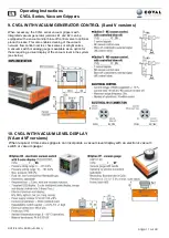 Preview for 11 page of coval CVGL Series Operating Instructions Manual