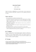 Covalue CU500-1 Instruction Manual предпросмотр