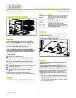 Preview for 2 page of Cove DW2450 Service Manual