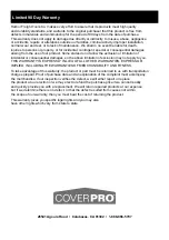 Preview for 8 page of COVERPRO 56410 Owner'S Manual & Safety Instructions