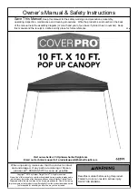 COVERPRO 62899 Owner'S Manual & Safety Instructions preview