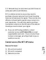 Preview for 19 page of Covert Scouting Cameras AT&T Code Black LTE Instruction Manual