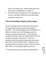 Preview for 21 page of Covert Scouting Cameras AT&T Code Black LTE Instruction Manual