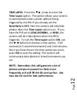 Preview for 12 page of Covert 2013 MP6 Instruction Manual