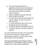 Preview for 28 page of Covert 2013 MP6 Instruction Manual