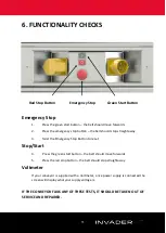 Предварительный просмотр 11 страницы Coveya INVADER 45 Operation Manual