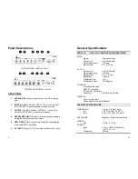 Предварительный просмотр 6 страницы Covid CVD 5206 User Manual