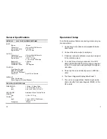 Предварительный просмотр 7 страницы Covid CVD 5206 User Manual