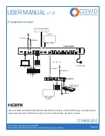 Предварительный просмотр 14 страницы Covid D1H8B-200 User Manual