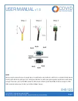 Предварительный просмотр 9 страницы Covid EHB-120 User Manual