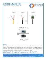 Предварительный просмотр 9 страницы Covid THB-200 User Manual