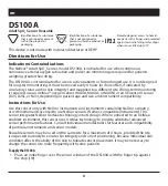 Preview for 3 page of Covidien Nellcor DS100A Instructions For Use Manual