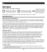 Preview for 34 page of Covidien Nellcor DS100A Instructions For Use Manual