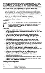 Предварительный просмотр 16 страницы Covidien Nellcor EASYCAP II Instructions For Use Manual