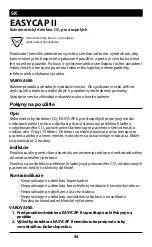 Предварительный просмотр 54 страницы Covidien Nellcor EASYCAP II Instructions For Use Manual