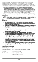 Предварительный просмотр 64 страницы Covidien Nellcor EASYCAP II Instructions For Use Manual