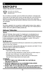 Предварительный просмотр 71 страницы Covidien Nellcor EASYCAP II Instructions For Use Manual