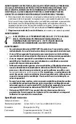Предварительный просмотр 82 страницы Covidien Nellcor EASYCAP II Instructions For Use Manual