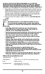 Preview for 86 page of Covidien Nellcor EASYCAP II Instructions For Use Manual