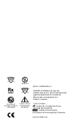Предварительный просмотр 96 страницы Covidien Nellcor EASYCAP II Instructions For Use Manual