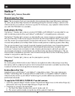 Preview for 3 page of Covidien Nellcor FLEXMAX Instructions For Use Manual