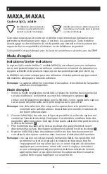 Preview for 6 page of Covidien Nellcor MAXA Instructions For Use Manual