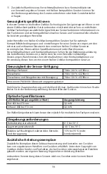 Предварительный просмотр 11 страницы Covidien Nellcor MAXA Instructions For Use Manual