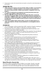 Предварительный просмотр 34 страницы Covidien Nellcor MAXA Instructions For Use Manual