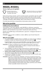 Предварительный просмотр 48 страницы Covidien Nellcor MAXA Instructions For Use Manual