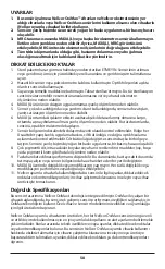 Предварительный просмотр 58 страницы Covidien Nellcor MAXA Instructions For Use Manual
