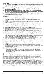 Предварительный просмотр 4 страницы Covidien Nellcor MAXI Instructions For Use Manual
