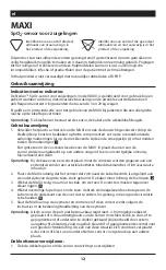 Предварительный просмотр 12 страницы Covidien Nellcor MAXI Instructions For Use Manual