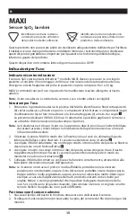 Предварительный просмотр 15 страницы Covidien Nellcor MAXI Instructions For Use Manual