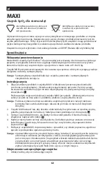 Предварительный просмотр 42 страницы Covidien Nellcor MAXI Instructions For Use Manual