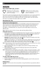 Предварительный просмотр 3 страницы Covidien Nellcor MAXN Instructions For Use Manual