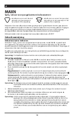 Предварительный просмотр 12 страницы Covidien Nellcor MAXN Instructions For Use Manual