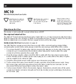 Preview for 3 page of Covidien Nellcor MC10 Instructions For Use Manual