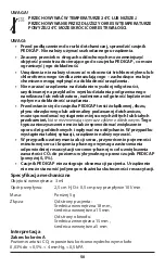 Предварительный просмотр 50 страницы Covidien Nellcor PEDICAP Instructions For Use Manual