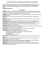 Предварительный просмотр 2 страницы Covidien OxyAlert NIRSensor Instructions For Use Manual