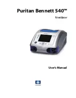 Covidien Puritan Bennett 540 User Manual предпросмотр